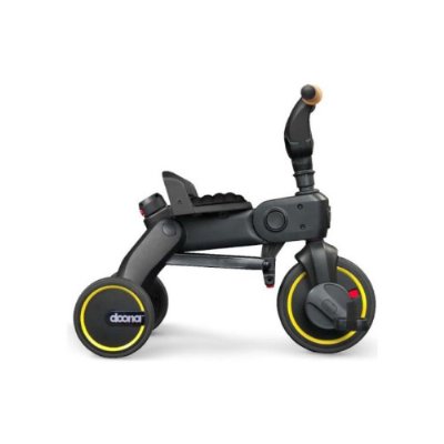 Doona Liki Trike S5 Katlanır Nitro Black Bebek Bisikleti