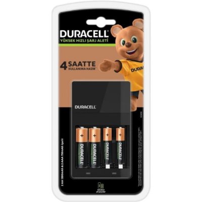 Duracell CEF 14 Pil Şarj Aleti 1300 mAh AA 2'li Şarj Edilebilir Pil