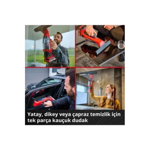 Einhell Brillianto Şarjlı Cam Silme Makinesi Teşhir