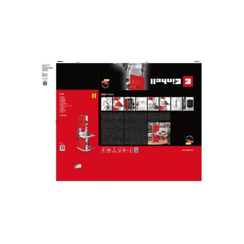 Einhell Tc-sb 245 L, Şerit Testere - 4308035 Outlet