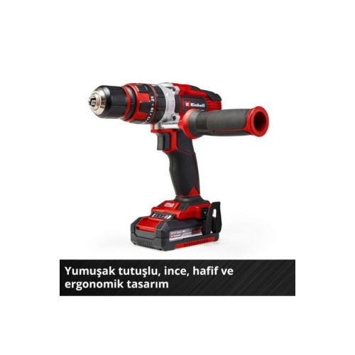Einhell TE-CD 18/48 Li-i Çift Akülü 2 Ah Darbeli Matkap