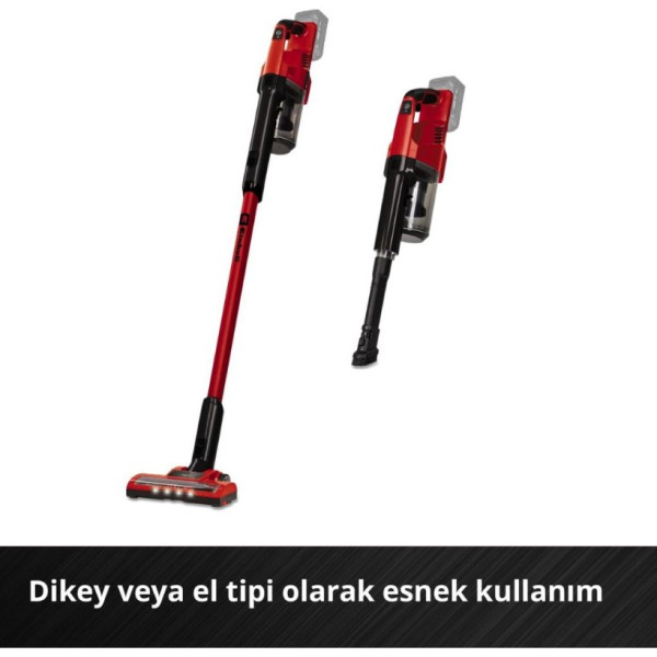 Einhell TE-SV 18 Li - Solo, Akülü Dikey Süpürge