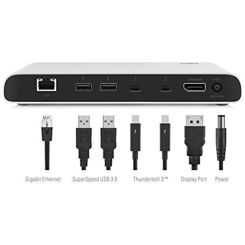 Elgato 10DAA8501 Thunderbolt 3 Laptop Docking Station