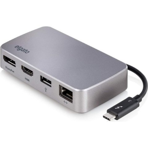 Elgato 10DAB9901 Thunderbolt 3 Laptop Docking Station Outlet