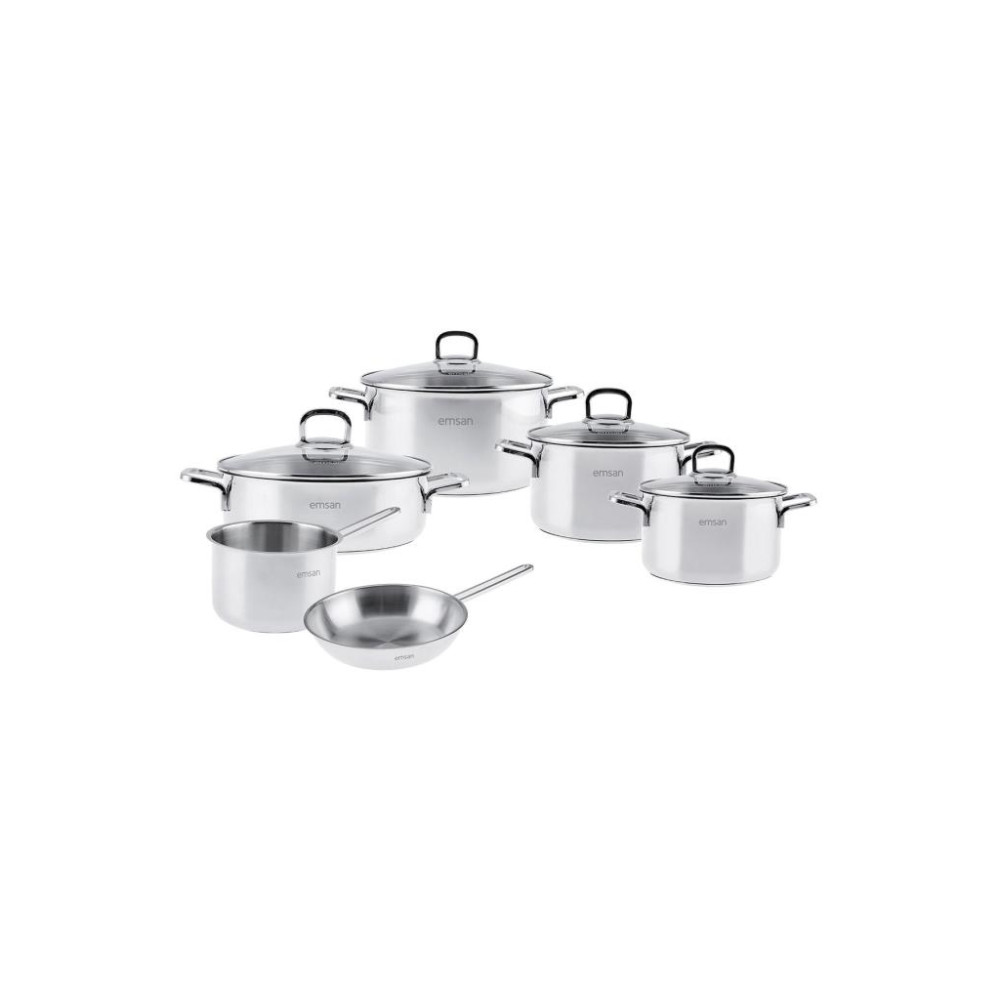 Emsan Cocinero 10 Parça Çelik Çeyiz Seti Outlet