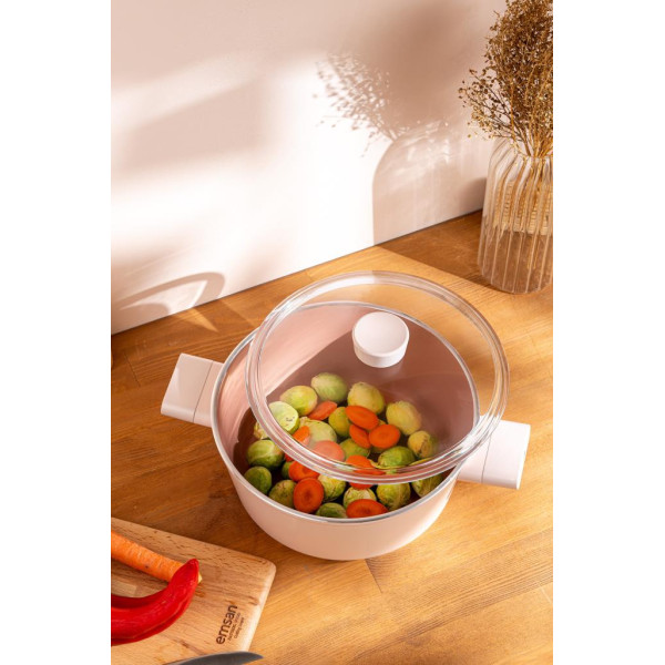 Emsan Swiss Crystal 20 cm Derin Tencere