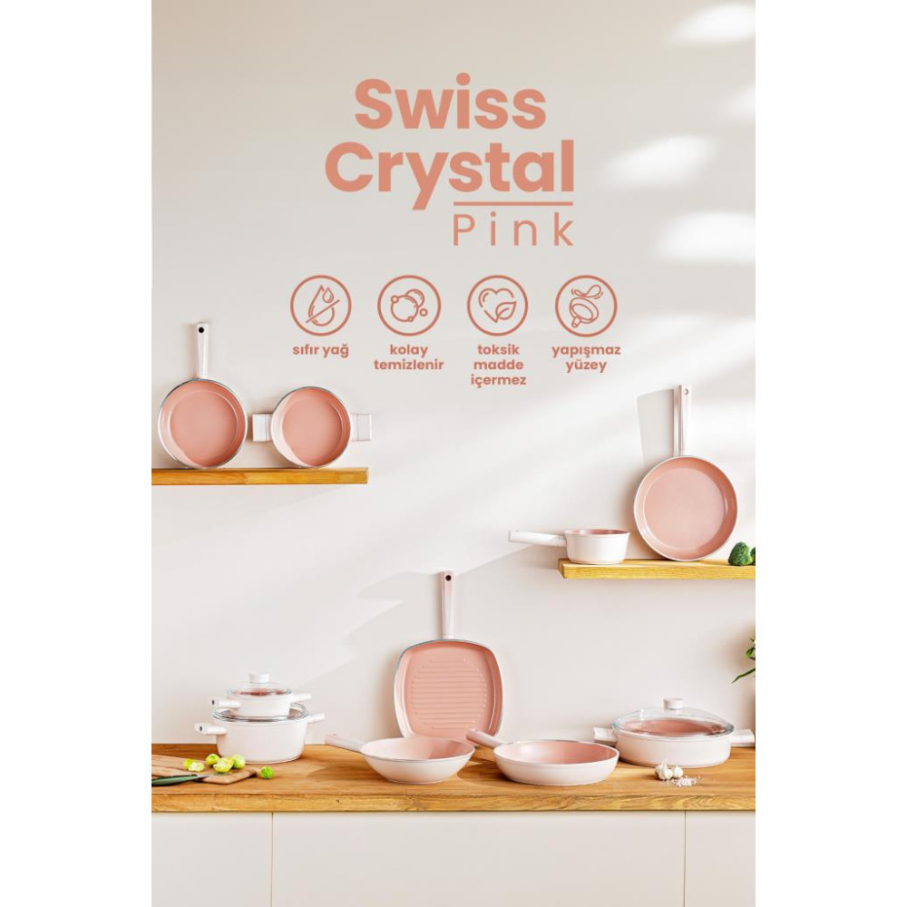 Emsan Swiss Crystal 20 cm Derin Tencere