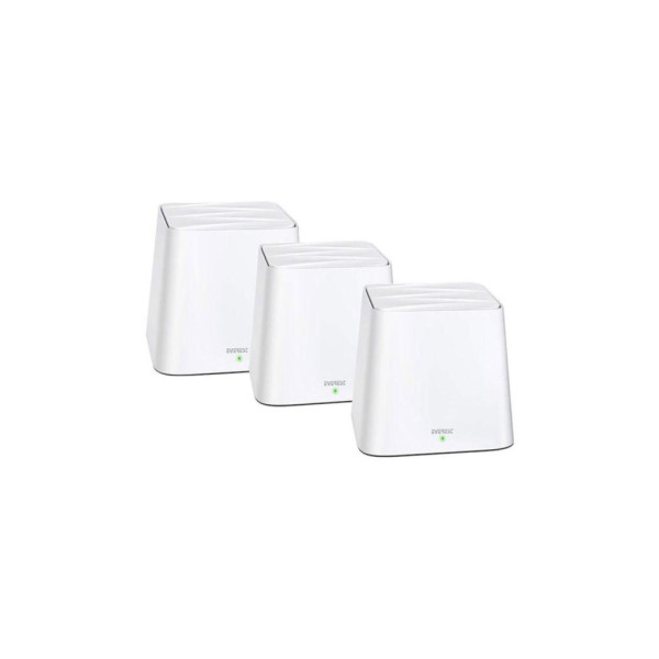 Everest Finix MW3-3P 3'lü 2 Port 1200 Mbps Router Teşhir