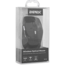 Everest SM-861 Siyah Optik Kablosuz Mouse Teşhir