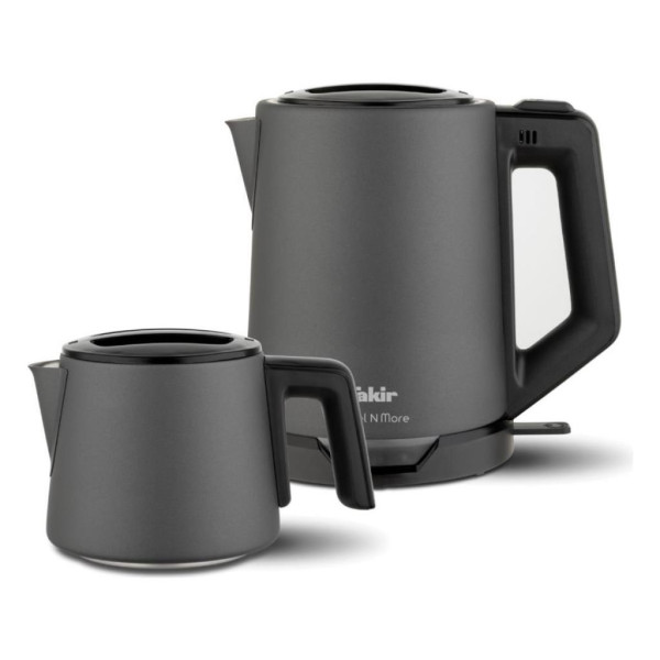 Fakir Steel N More Antrasit 1650 W Çelik Çay Makinesi Outlet