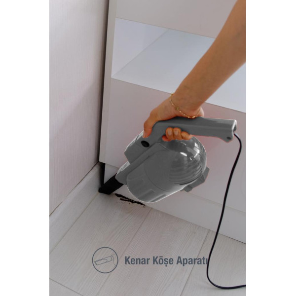 Fantom Pratik-S P 1200 Gri Dikey Elektrikli Süpürge Teşhir