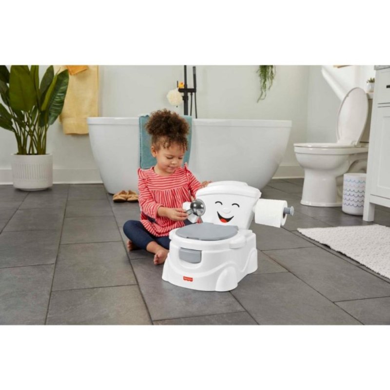 Fisher Price Eğitici Eğlenceli Tuvalet HJC40