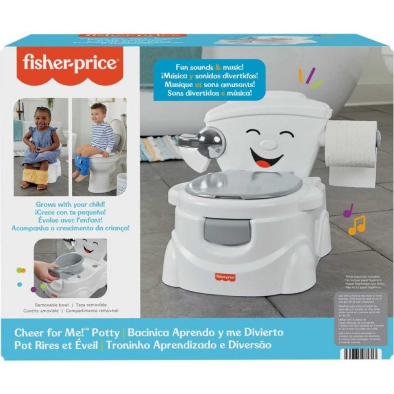 Fisher Price Eğitici Eğlenceli Tuvalet HJC40