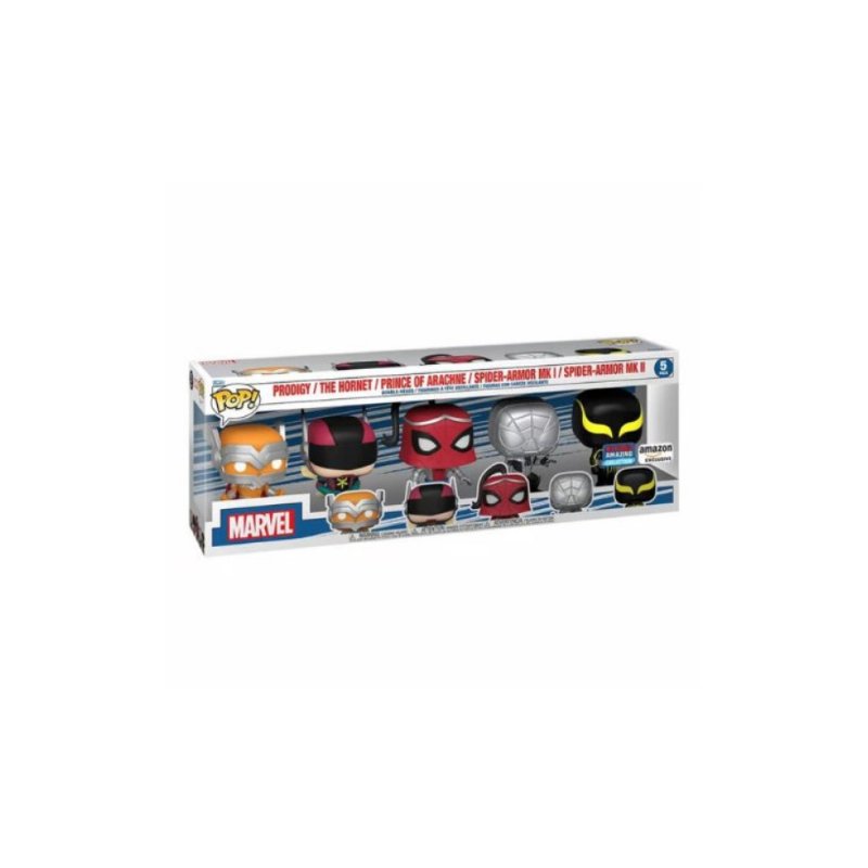 Funko POP! MARVEL: YEAR OF THE SPIDER 5-PACK VINYL FIGURES (EXCLUSIVE) BY FUNKO
