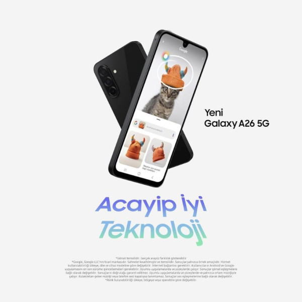 Samsung Galaxy A26 256 GB 8 GB Beyaz Outlet Samsung Galaxy A26 256 GB 8 GB Beyaz Outlet
