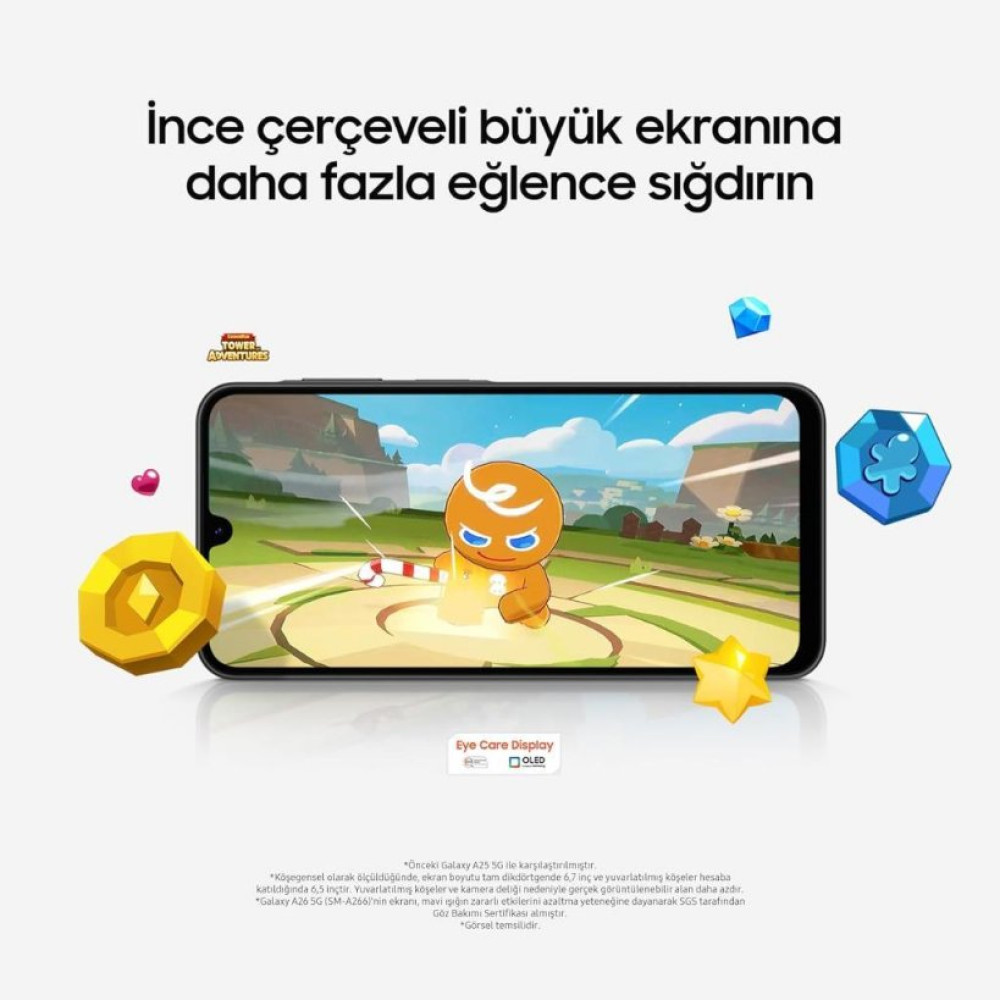 Samsung Galaxy A26 256 GB 8 GB Beyaz Outlet Samsung Galaxy A26 256 GB 8 GB Beyaz Outlet