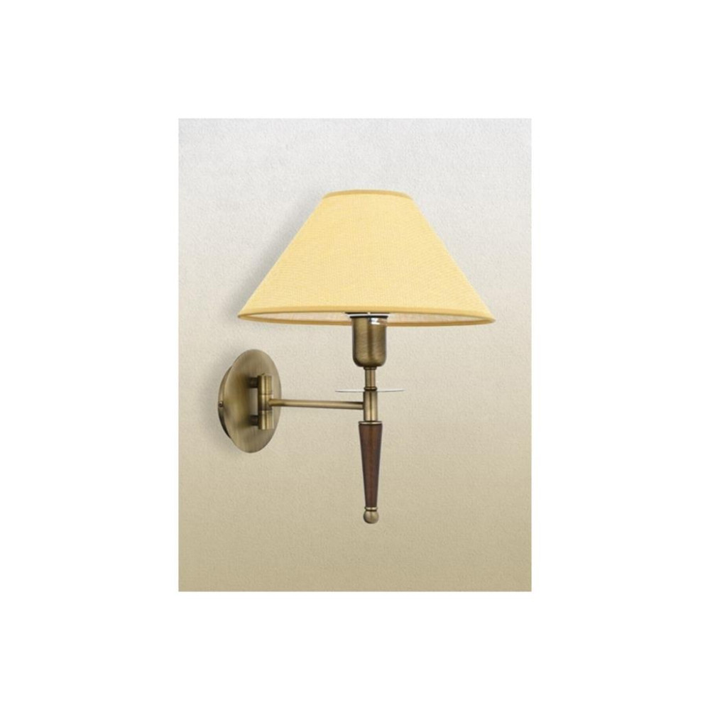 AVONNI HAP-9009-1E Eskitme Kaplama Aplik E27 Metal Ahşap Kumaş 20x24cm Outlet