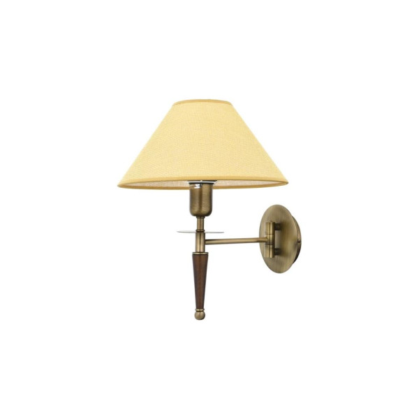 AVONNI HAP-9009-1E Eskitme Kaplama Aplik E27 Metal Ahşap Kumaş 20x24cm Outlet