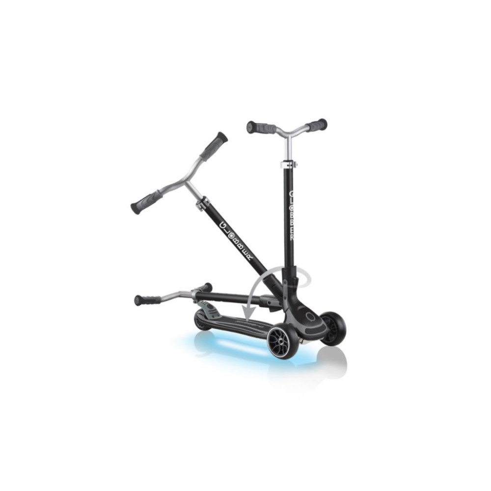 Globber Ultimum Siyah 3 Tekerlekli Scooter Outlet