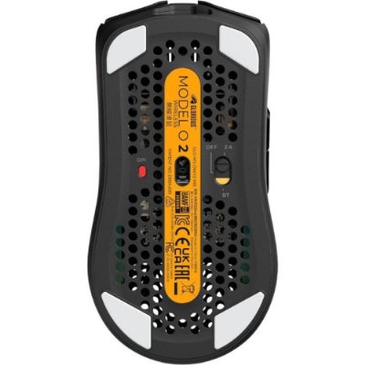 Glorious Model O 2 RGB Kablosuz BAMF sensörlü 26000 DPI 68 gram Gaming Mouse Mat Siyah