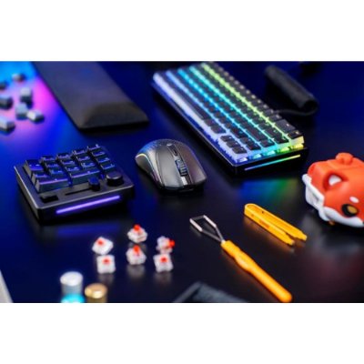 Glorious Model O 2 RGB Kablosuz BAMF sensörlü 26000 DPI 68 gram Gaming Mouse Mat Siyah