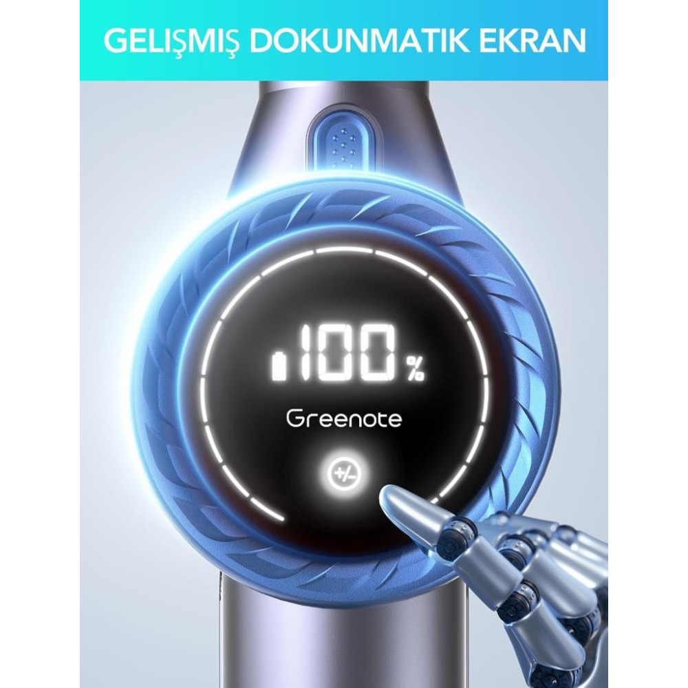 Greenote GSC60 Şarjlı Dikey Süpürge Teşhir