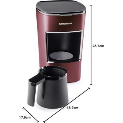 Grundig Türk Kahve Makinesi TCM 7610 R-KIRMIZI outlet
