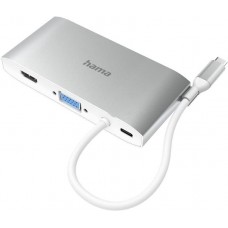 Hama Usb C Hub Multiport 8 Ports 3 X Usb A 2 X Usb Outl...