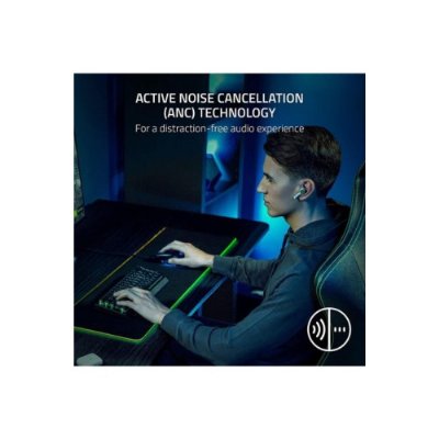 Razer Hammerhead HyperSpeed RZ12-03820300-R3G1 ANC TWS Kulak İçi Bluetooth Oyuncu Kulaklığı Teşhir