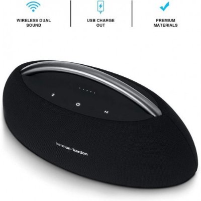Harman Kardon Go + Play Mini Taşınabilir Bluetooth Hoparlör Siyah