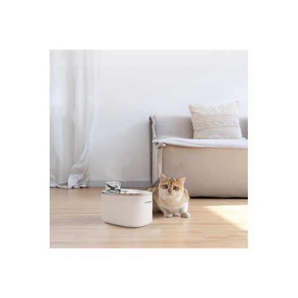 Haustier WF007L 3.5 lt Otomatik Beyaz Kedi Su Pınarı