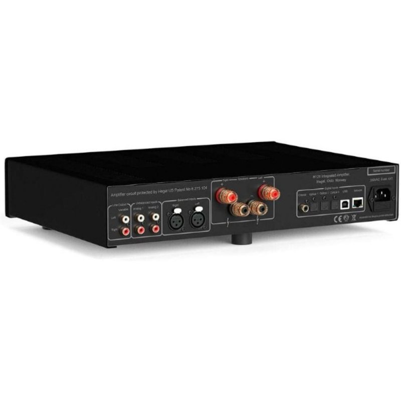 Hegel H120 Entegre Siyah Amfi 2x75 Watt