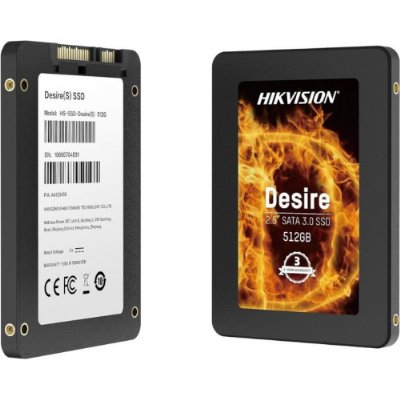 Hikvision SSD Arzu(S) 512GB Siyah Teşhir