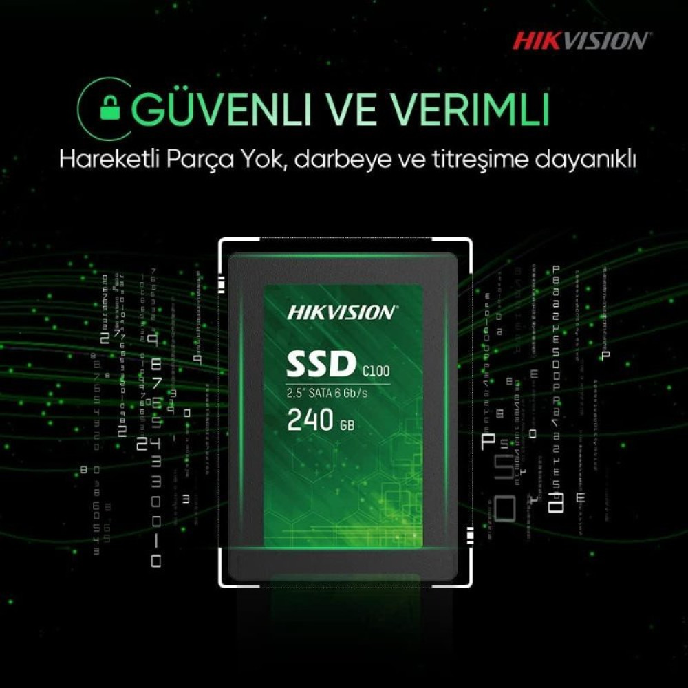 Hikvision C100 C100/240G SATA 3.0 2.5" 240 GB SSD Outlet