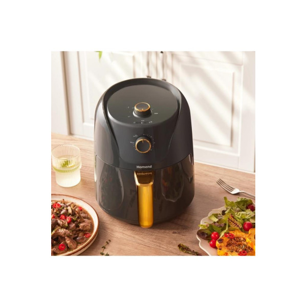 Homend Airfryday 2505H 4.3 lt Antrasit Yağsız Fritöz Teşhir