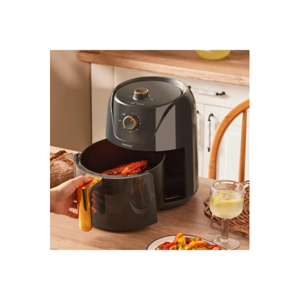 Homend Airfryday 2505H 4.3 lt Antrasit Yağsız Fritöz Teşhir