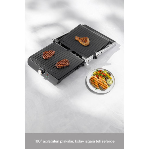 Homend Grillant 1356H 2000 W Inox Tost Makinesi Teşhir