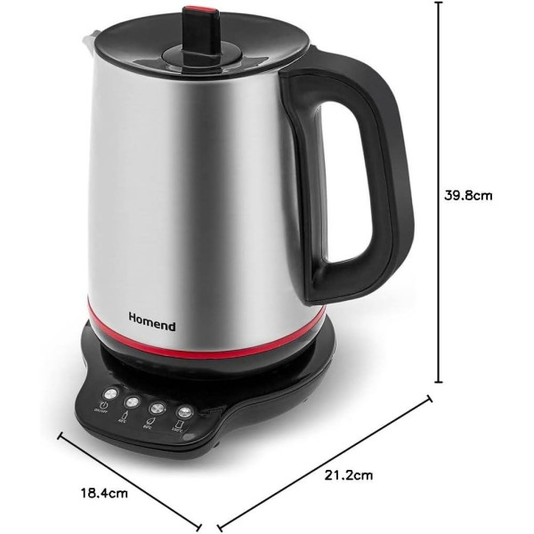 Homend Royaltea 1708H Konuşan Çay Makinesi