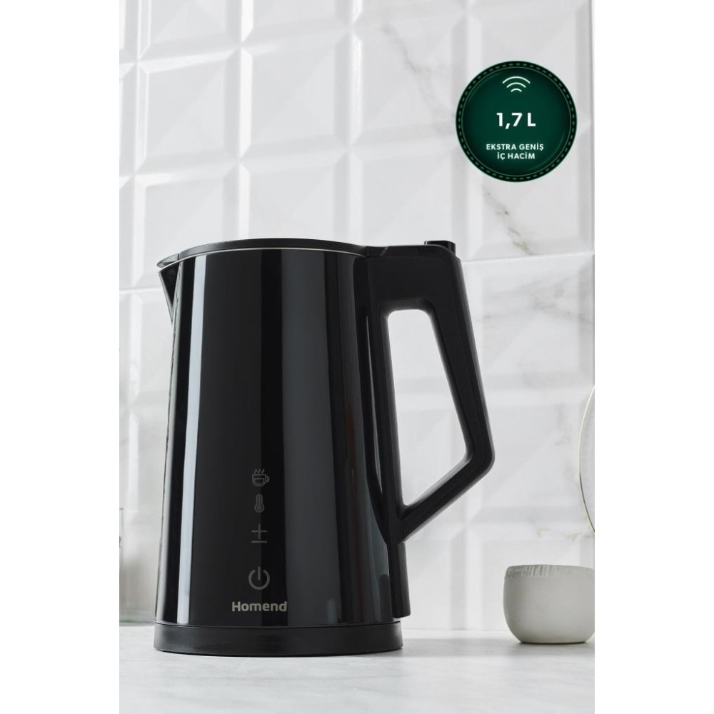 Homend Smart Heatrow 1616H WiFi 2200 W Çelik Kettle