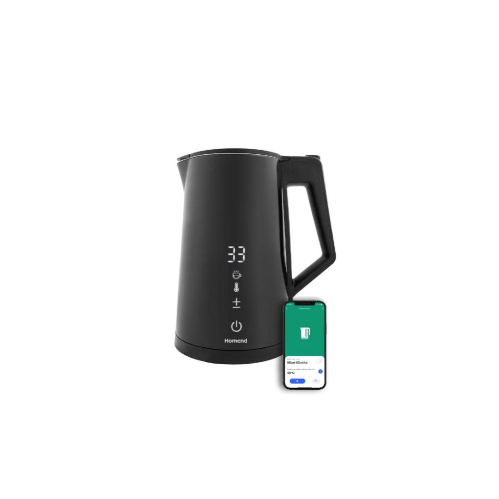 Homend Smart Heatrow 1616H WiFi 2200 W Çelik Kettle