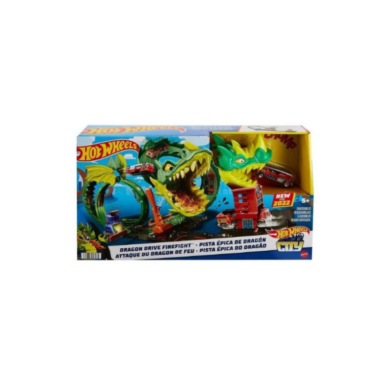 Hot Wheels Ejderha ile Müdacele Pisti HDP03 