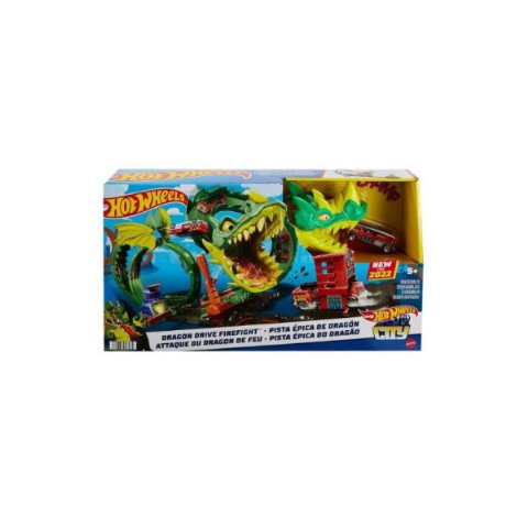 Hot Wheels Ejderha ile Müdacele Pisti HDP03 