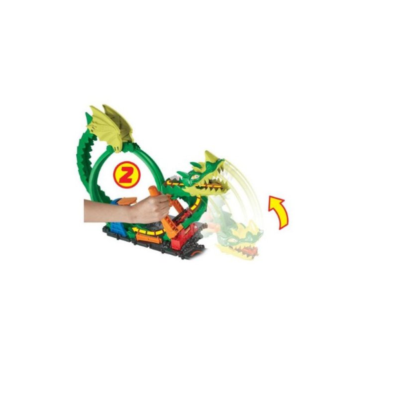 Hot Wheels Ejderha ile Müdacele Pisti HDP03 