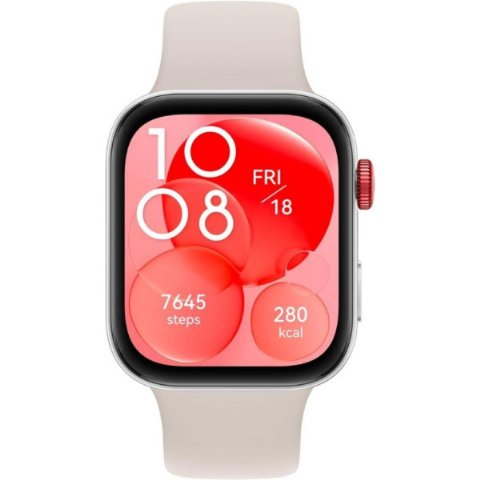 Huawei Watch Fit 3 Beyaz Kauçuk Kayış Akıllı Saat Outlet