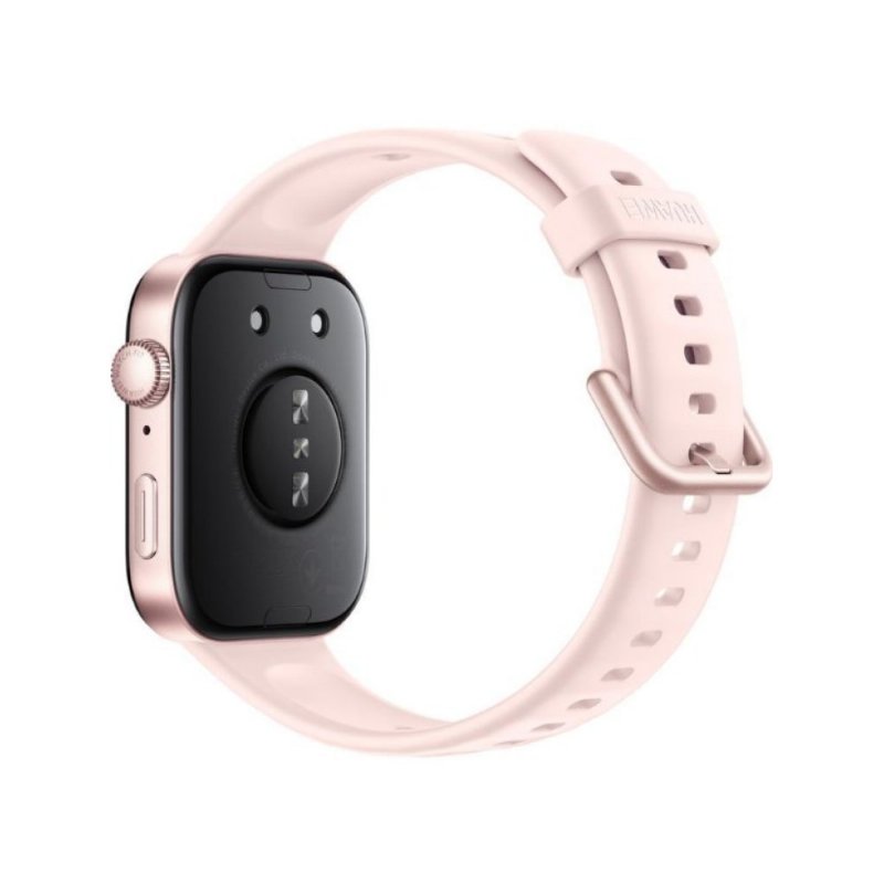 Huawei Watch Fit 3 Pembe Kauçuk Kayış Akıllı Saat Teşhir