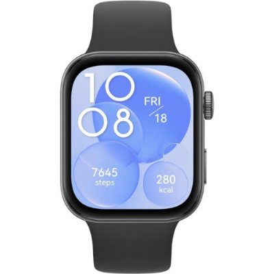 Huawei Watch Fit 3 Siyah Kauçuk Kayış Akıllı Saat Teşhir