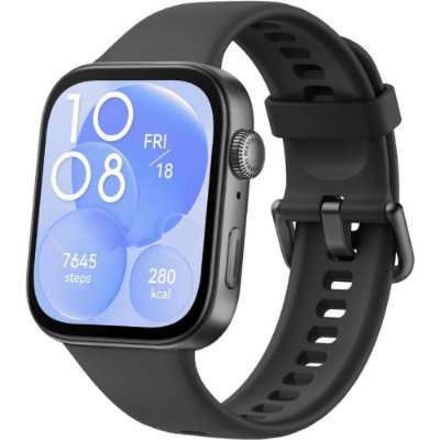 Huawei Watch Fit 3 Siyah Kauçuk Kayış Akıllı Saat Teşhir
