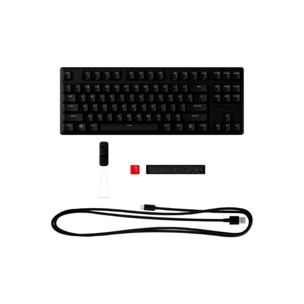 HyperX Alloy Origins Core RGB TKL Red Switch Kablolu Oyuncu Klavyesi 