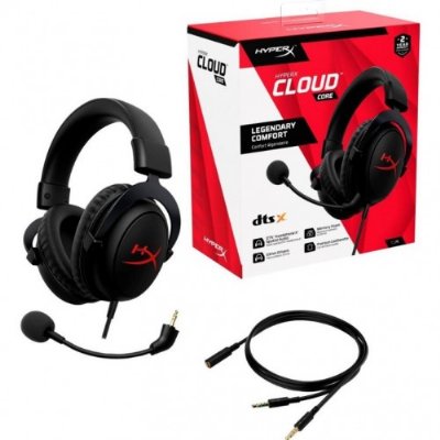 HyperX Cloud Core 7.1 HX-HSCC-2-BK/WW Kablolu Mikrofonlu Kulak Üstü Oyuncu Kulaklığı Teşhir