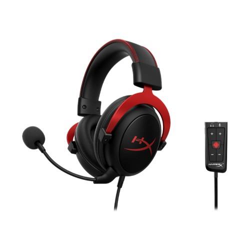 HyperX Cloud II 7.1 KHX-HSCP-RD Kablolu Mikrofonlu Kulak Üstü Kırmızı Oyuncu Kulaklığı